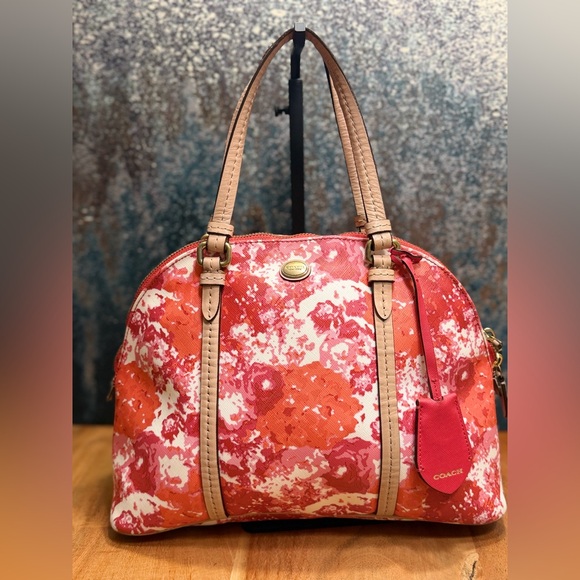 Coach Handbags - COACH 2014 Peyton Floral Cora Dome Satchel- RARE FIND!